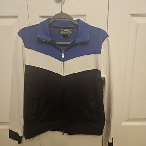 Ralph Lauren Blue and White Sweatshirt